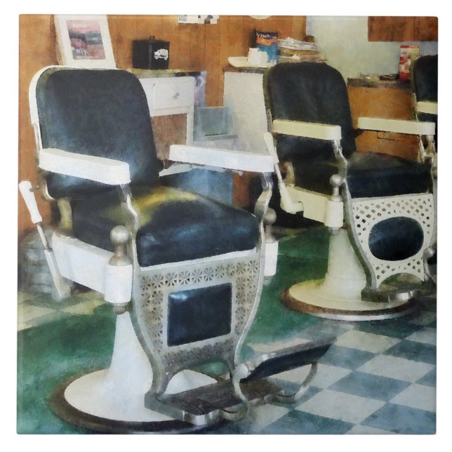Corner Barber Shop Tile (Front)