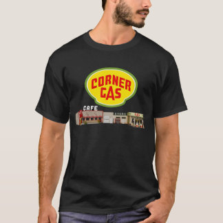 Corner-Gas-Logo-And-Station-Womens  T-Shirt