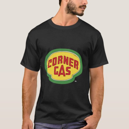 Corner Gas Logo Wwhite Text Essential1178png1178 T_Shirt