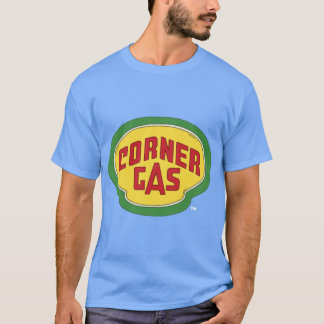Corner Gas Logo Wwhite Text T-Shirt