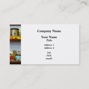 Corner Grocery Store Business Card