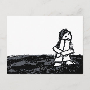 corner kid postcard