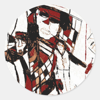 CORNER LIQUOR STORE CLASSIC ROUND STICKER