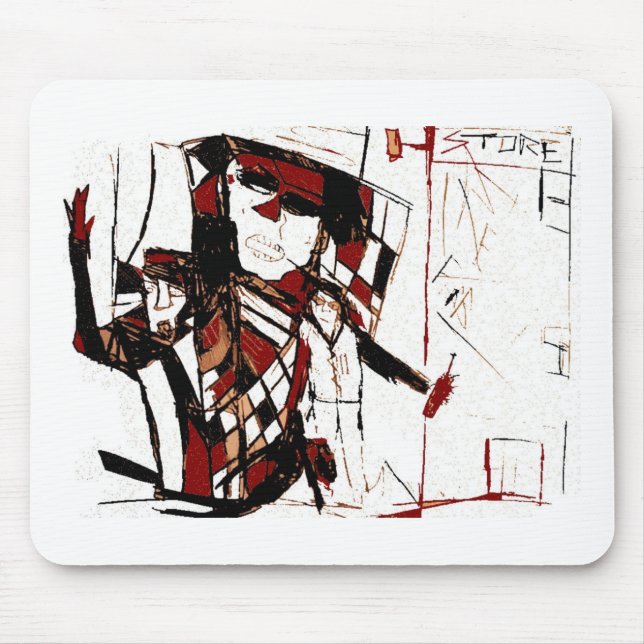 CORNER LIQUOR STORE MOUSE PAD (Front)