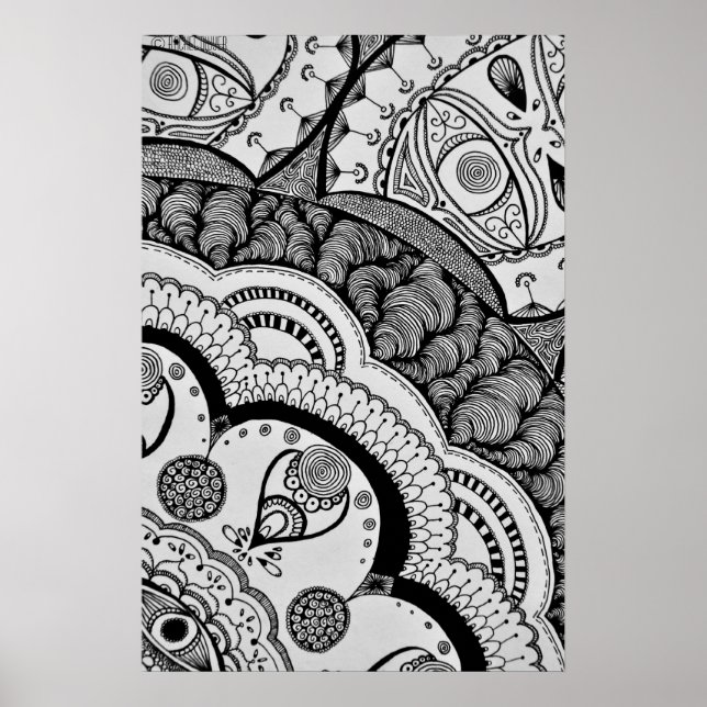 Corner Mandala. Poster (Front)