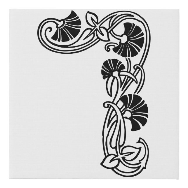 Corner Nature Flower Canvas Art (Front)