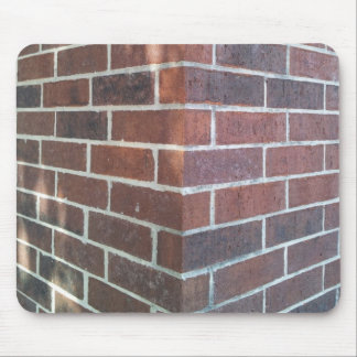 Corner of a Red Brick Building. Mouse Pad