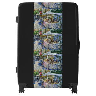 Corner of Flying Pig and Wine alot Luggage