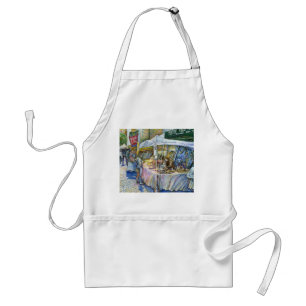 Corner of Flying Pig Farm and Wine a Bit. Adult Apron
