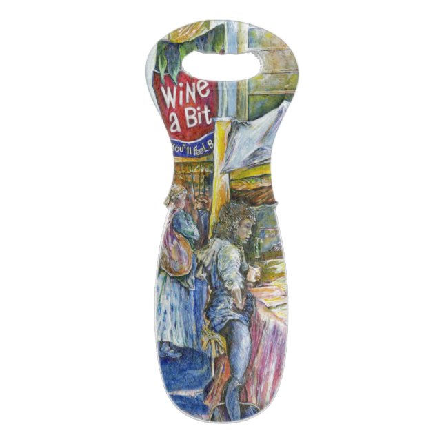 Corner of Flying Pig Farm and Wine a Bit. Bag (Front Flat)