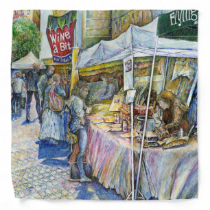 Corner of Flying Pig Farm and Wine a Bit. Bandana