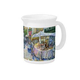 Corner of Flying Pig Farm and Wine a Bit. Beverage Pitcher