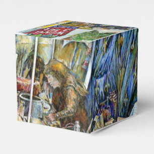 Corner of Flying Pig Farm and Wine a Bit. Favor Boxes