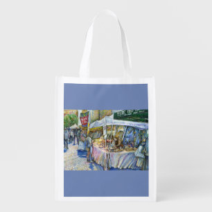 Corner of Flying Pig Farm and Wine a Bit. Grocery Bag