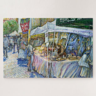 Corner of Flying Pig Farm and Wine a Bit. Jigsaw Puzzle