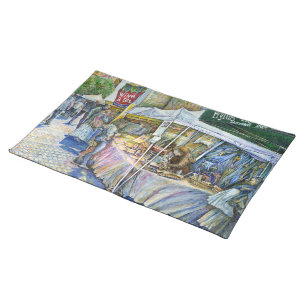 Corner of Flying Pig Farm and Wine a Bit. Placemat