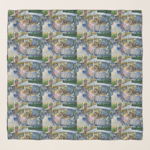 Corner of Flying Pig Farm and Wine a Bit. Scarf