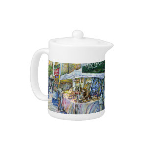 Corner of Flying Pig Farm and Wine a Bit. Teapot