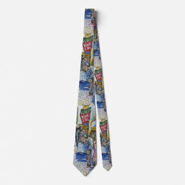 Corner of Flying Pig Farm and Wine a Bit. Tie (Front)