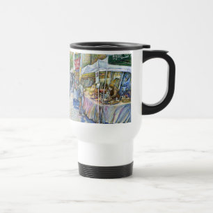 Corner of Flying Pig Farm and Wine a Bit. Travel Mug