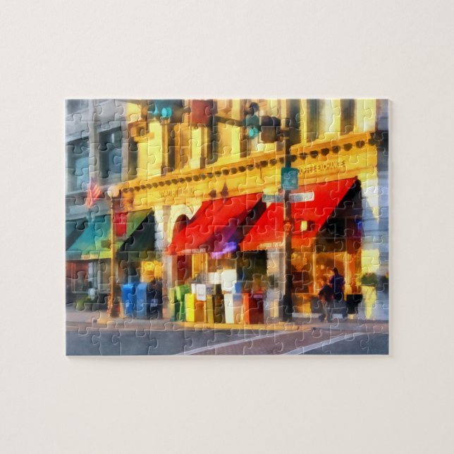 Corner or Center and Merchant Rutland VT Jigsaw Puzzle (Horizontal)