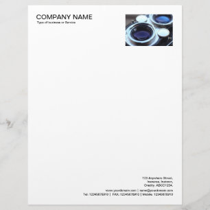 Corner Photo - Vintage TLR Camera Letterhead