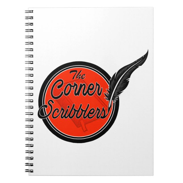 Corner Scribblers Logo Notebook (Front)