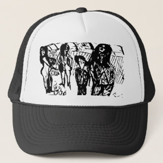 CORNER STREET HUSTLERS SVG TRUCKER HAT