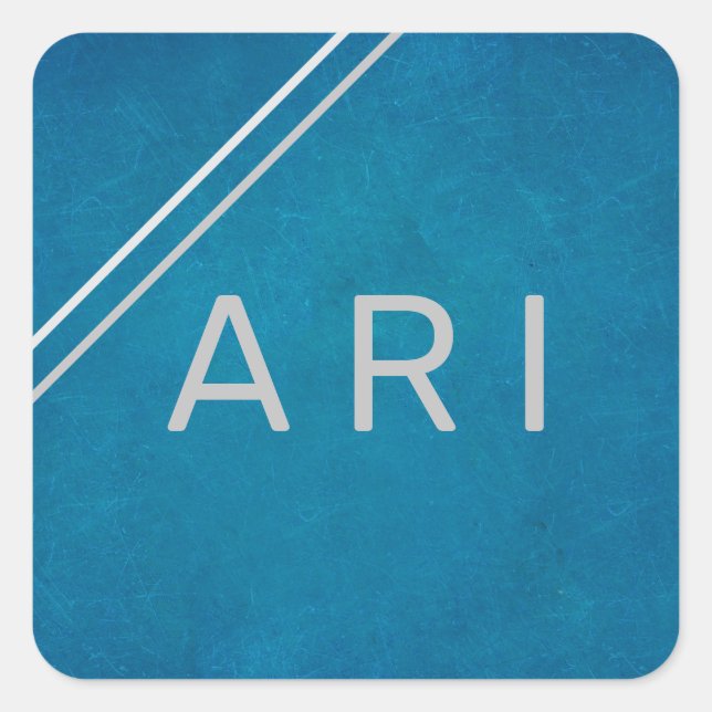 Corner Stripe Stickers (Front)