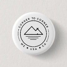 Corner to Corner USA 2018 (Small Badge)