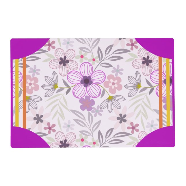 Cornerstone Blossom Lavender Placemat (Front)