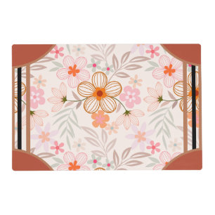 Cornerstone Blossom Orange Placemat
