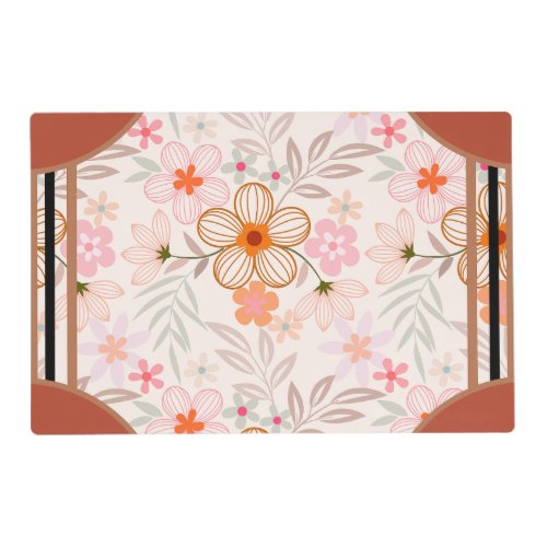 Cornerstone Blossom Orange Placemat