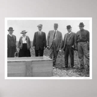 Cornerstone of University of Alaska 1916 Poster