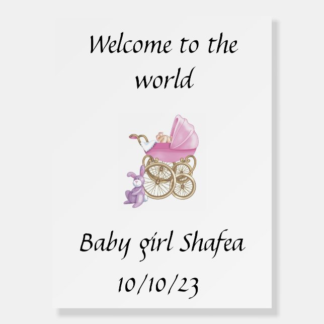 CornerStyle: Square, Mounting Option: None Foam Co Board (Front)