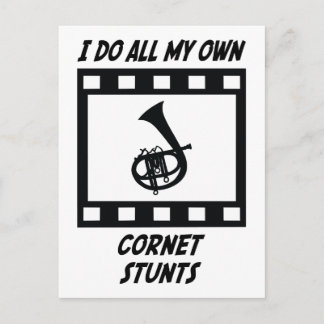 Cornet Stunts Postcard