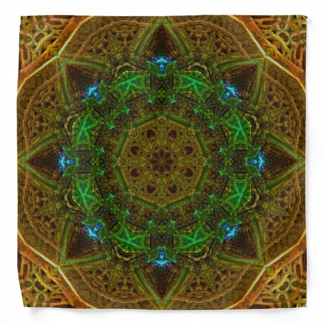 Cornfield Dome Mandala Bandana (Front)