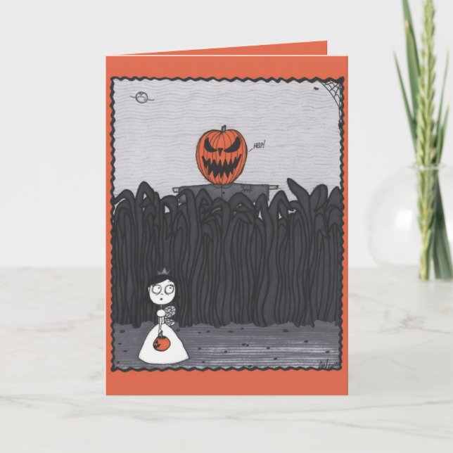 Cornfield Pumpkinhead Card (Front)