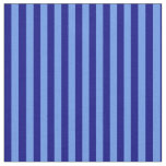 [ Thumbnail: Cornflower Blue and Blue Colored Pattern Fabric ]