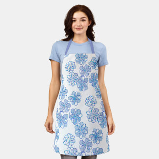 Cornflower Blue Apron