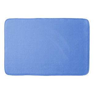 Cornflower Blue Bathroom Mat