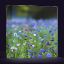 Cornflower Blue Binder