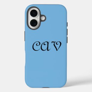 Cornflower Blue iPhone 16 Case