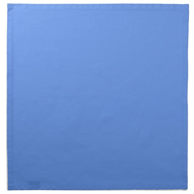 Cornflower Blue Cloth Napkin (Front)