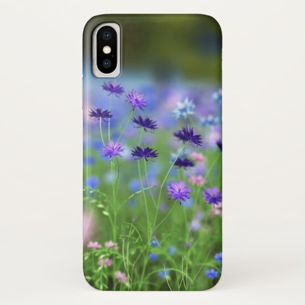 Cornflower Blue iPhone Case-Mate iPhone X Case