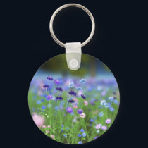 Cornflower Blue Keychain