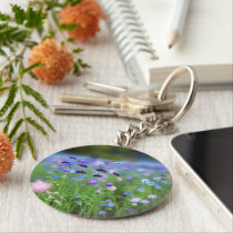 Cornflower Blue Keychain