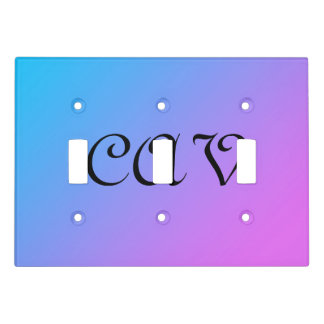 Cornflower Blue Light Switch Cover