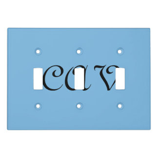 Cornflower Blue Light Switch Cover