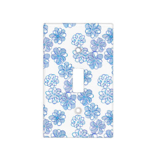 Cornflower Blue Light Switch Cover